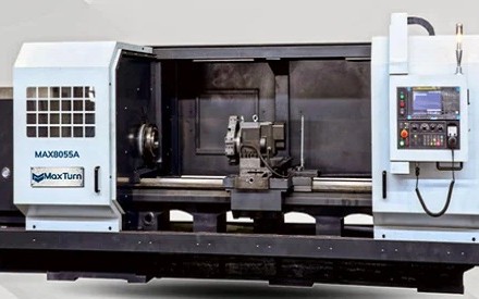 CNC Flat Bed Lathe Machine